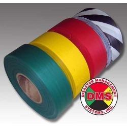 Triage Marking Tape 300' Rolls - 4 Color Set - Incident Command Supplies